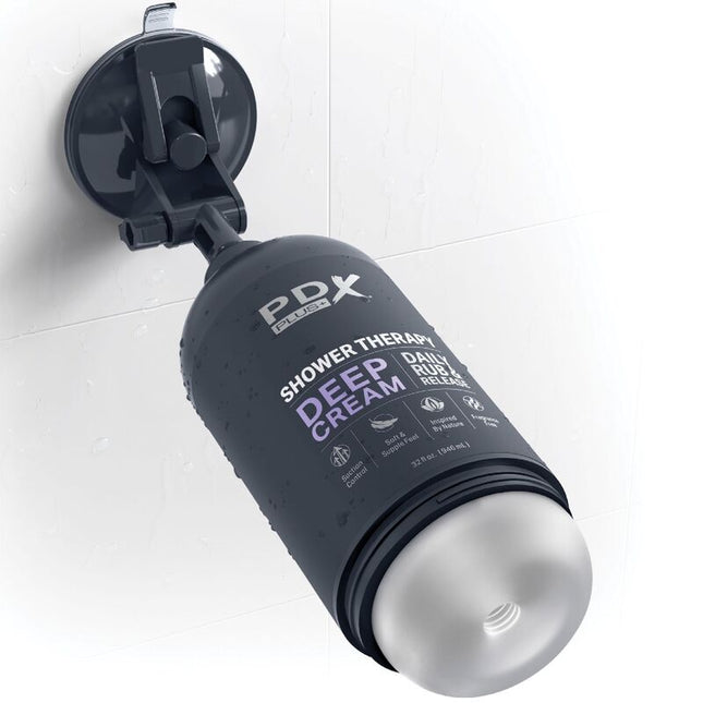 PDX PLUS - STROKER MASTURBATEUR DISCRET DEEP CREAM SHAMPOOING CONCEPTION DE BOUTEILLE by PDX PLUS+