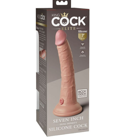 KING COCK - ELITE GODE RÉALISTE EN SILICONE 17.8 CM by KING COCK