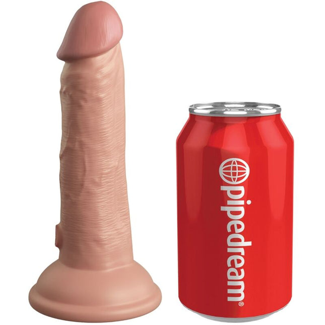 KING COCK - ELITE GODE RÉALISTE VIBRANT & SILICONE 15.2 CM by KING COCK