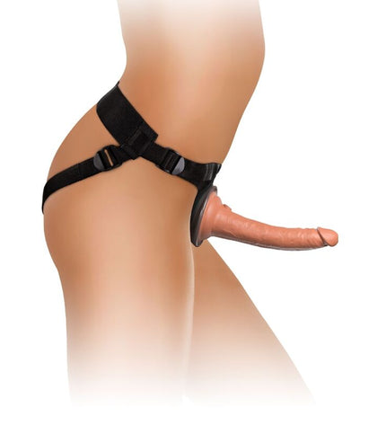 KING COCK - ELITE HARNAIS RÉGLABLE CONFORTABLE AVEC GODE 17.8 CM by KING COCK