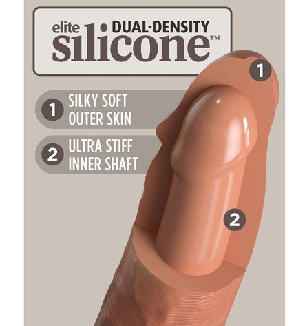 KING COCK - ELITE HARNAIS RÉGLABLE CONFORTABLE AVEC GODE 17.8 CM by KING COCK