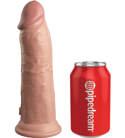 KING COCK - ELITE KIT HARNAIS RÉGLABLE DELUXE ANNEAU AVEC TESTICULES & GODE 20.3 CM by KING COCK