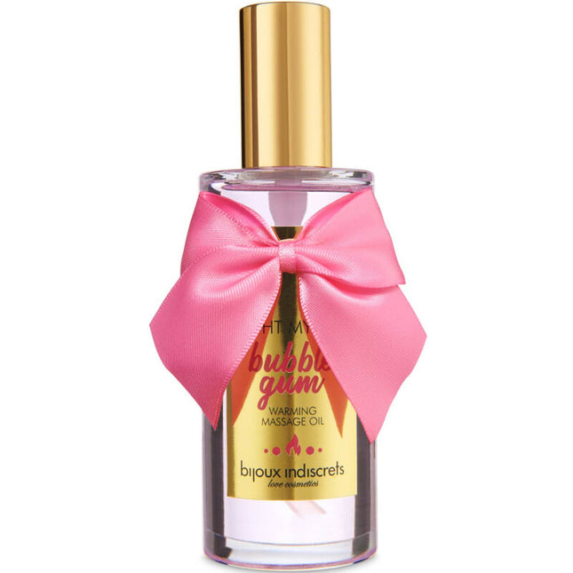 BIJOUX - INDISCRETS HUILE DE MASSAGE LIGHT MY FIRE EFFET CHALEUR SAVEUR GOMME by BIJOUX LOVE COSMETIQUES
