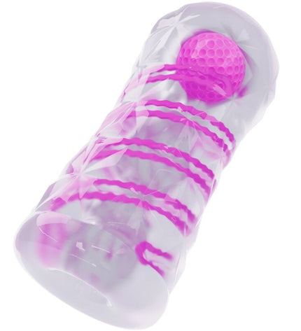 PRETTY LOVE - MASTURBATEUR MASCULIN FANTASY AVEC SPIRALE INTERNE ET BALLES TRANSPARENTES by PRETTY LOVE MALE
