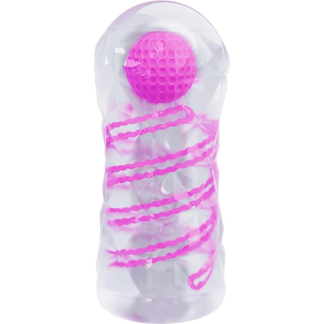 PRETTY LOVE - MASTURBATEUR MASCULIN FANTASY AVEC SPIRALE INTERNE ET BALLES TRANSPARENTES by PRETTY LOVE MALE