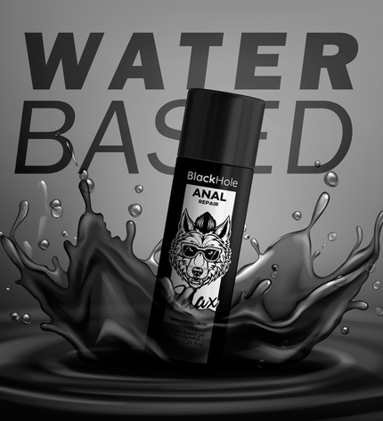 BLACK HOLE - RÉPARATION ANALE RELAX À BASE D'EAU AVEC HYALURON 30 ML by BLACK HOLE