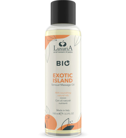 INTIMATELINE LUXURIA - HUILE DE MASSAGE BIO ÎLES EXOTIQUE 100 ML by INTIMATELINE LUXURIA