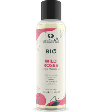 INTIMATELINE LUXURIA - HUILE DE MASSAGE BIO ROSES SAUVAGES 100 ML by INTIMATELINE LUXURIA