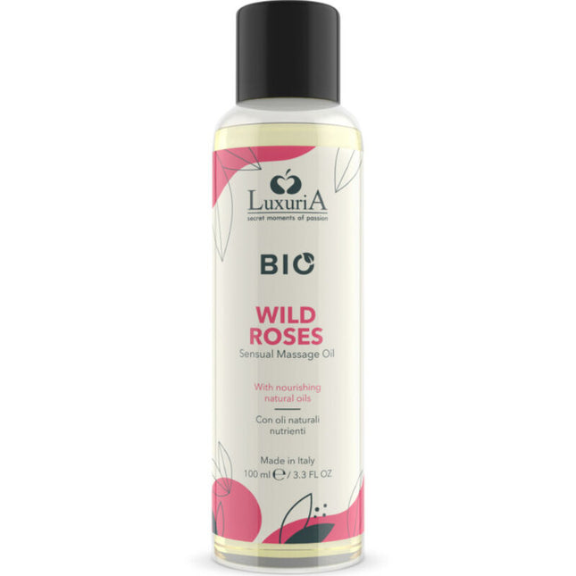 INTIMATELINE LUXURIA - HUILE DE MASSAGE BIO ROSES SAUVAGES 100 ML by INTIMATELINE LUXURIA