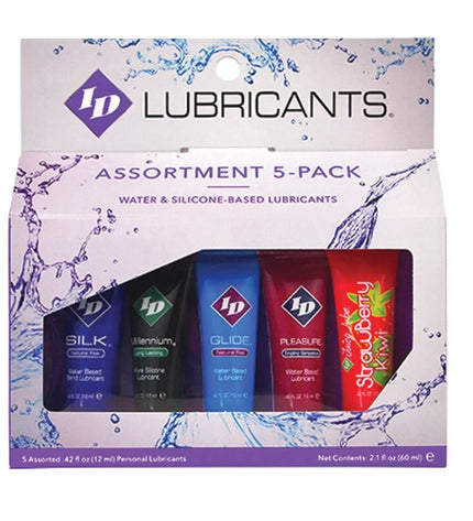 ID JUICY LUBE - ASSORTIMENT DE 5 TUBES DE LUBRIFIANT 12 ML by ID JUICY LUBE