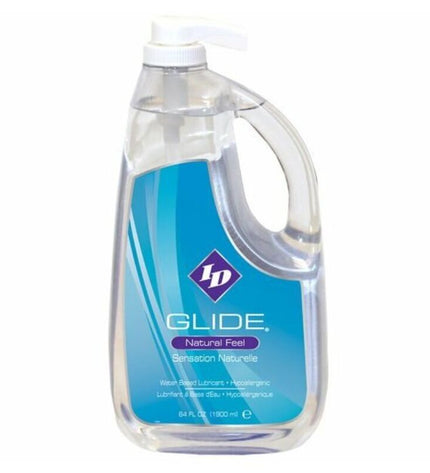 ID GLIDE - LUBRIFIANT À BASE D'EAU + HYPOALLERGÉNIQUE SENSATION NATURELLE 1900 ML by ID GLIDE