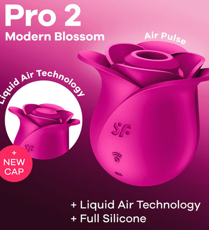 SATISFYER - AIR PULSE VIBRATEUR FLEUR MODERNE PRO 2 by SATISFYER AIR PULSE