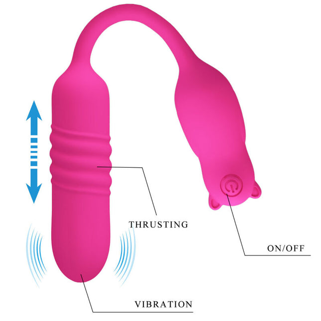PRETTY LOVE - NOBIKUMA BALLE VIBRANTE EN SILICONE ROSE by PRETTY LOVE FLIRTATION