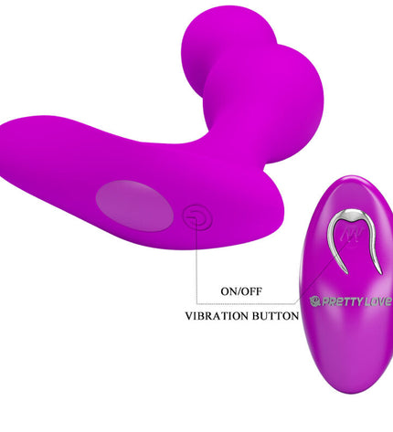 PRETTY LOVE - MASSAGER VIBRATEUR ANAL TERRANCE AVEC TÉLÉCOMMANDE by PRETTY LOVE