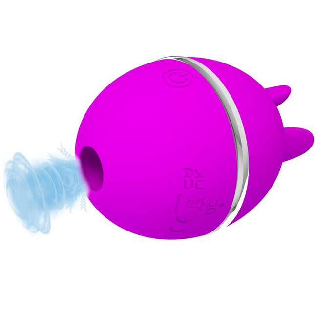 PRETTY LOVE - VIBRATEUR ROND EN SILICONE GEMINI BALL VIOLET by PRETTY LOVE FLIRTATION