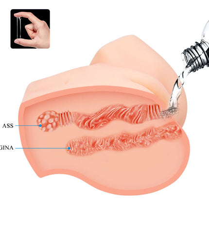 CRAZY BULL - VIBRATEUR VAGIN ET ANUS RÉALISTE SAMANTHA by CRAZY BULL
