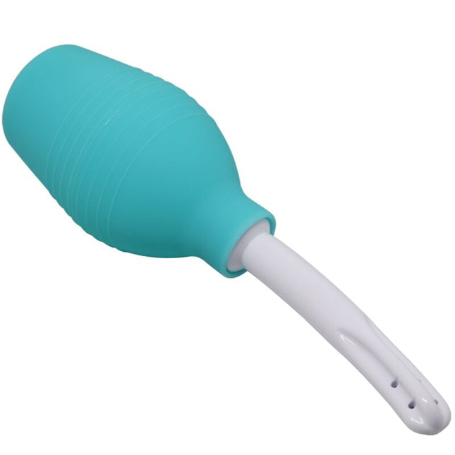 MR PLAY - DOUCHE EN CAOUTCHOUC BLEU POIRE ANAL by MR PLAY