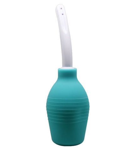 MR PLAY - DOUCHE EN CAOUTCHOUC BLEU POIRE ANAL by MR PLAY
