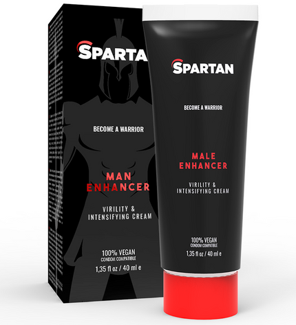 SPARTAN - COUPLE GEL VIRILITÉ ET CRÈME INSENSIFIANTE 100% VEGAN - Concombre Boutique