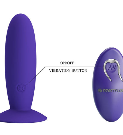 PRETTY LOVE - VIBRATEUR ANAL YOUTH PLUG TÉLÉCOMMANDE VIOLET by PRETTY LOVE YOUTH