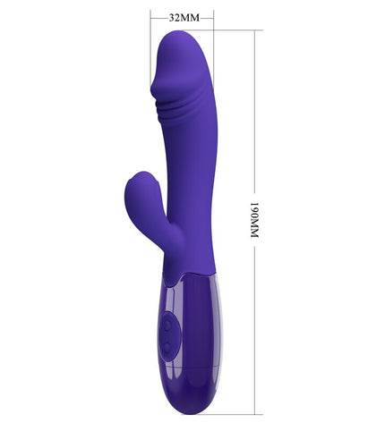 PRETTY LOVE - VIBRATEUR SNAPPY YOUTH & STIMULATEUR DE POINT G VIOLET by PRETTY LOVE LED