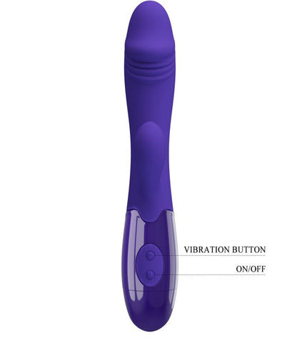 PRETTY LOVE - VIBRATEUR SNAPPY YOUTH & STIMULATEUR DE POINT G VIOLET by PRETTY LOVE LED