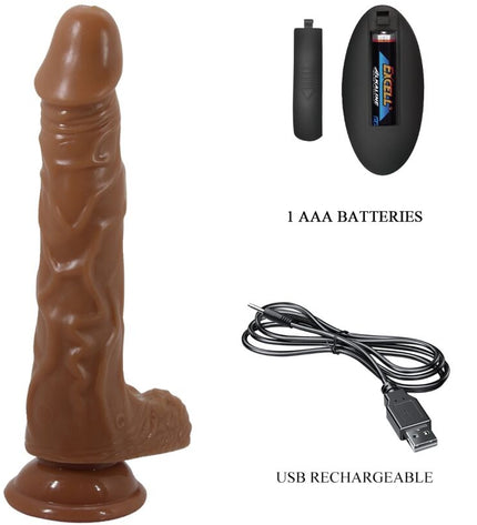 BAILE - BODACH VIBRATEUR RÉALISTE AVEC VENTOUSE TÉLÉCOMMANDE by BAILE DILDOS