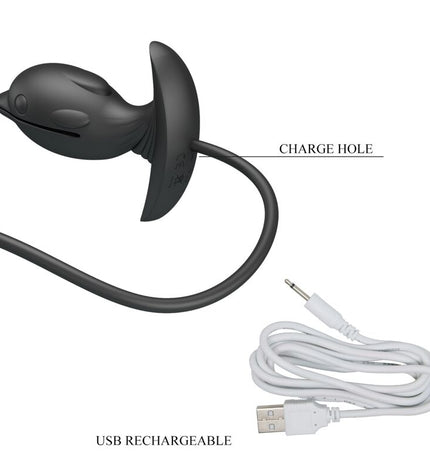 PRETTY LOVE - PLUG ANAL DELFIN GONFLABLE & RECHARGEABLE by PRETTY LOVE BOTTOM