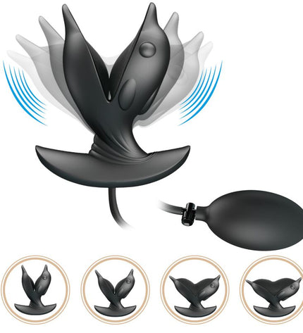 PRETTY LOVE - PLUG ANAL DELFIN GONFLABLE & RECHARGEABLE by PRETTY LOVE BOTTOM