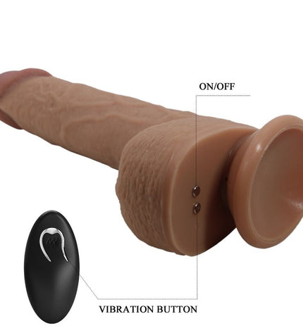 PRETTY LOVE - VIBRATEUR GODE RÉALISTE TOMMY 22.5 CM by PRETTY LOVE FLIRTATION