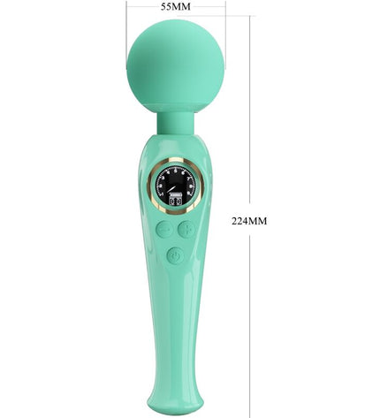 PRETTY LOVE - VIBRATEUR BAGUETTE VERTE SKYLER by PRETTY LOVE LED
