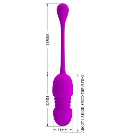 PRETTY LOVE - OEUF VIBRANT RECHARGEABLE CALLIE VIOLET by PRETTY LOVE C-TYPE