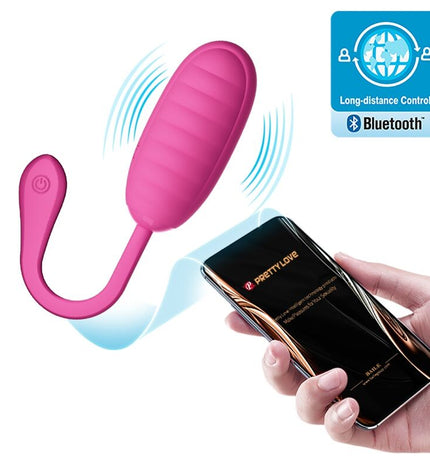 PRETTY LOVE - OEUF VIBRANT RECHARGEABLE CATALINA ROSE by PRETTY LOVE SMART