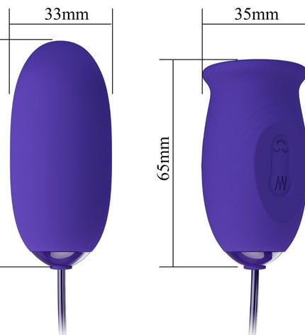 PRETTY LOVE - STIMULATEUR VIBRATEUR RECHARGEABLE DAISY YOUTH VIOLET by PRETTY LOVE YOUTH