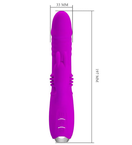 PRETTY LOVE - VIBRATEUR LAPIN RECHARGEABLE DOROTHY VIOLET by PRETTY LOVE C-TYPE