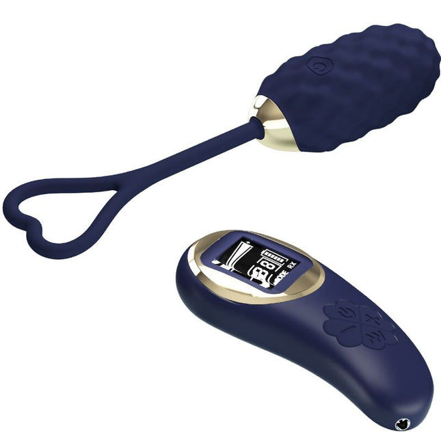 PRETTY LOVE - OEUF VIBRANT AVEC TÉLÉCOMMANDE VIVIAN BLUE by PRETTY LOVE LED