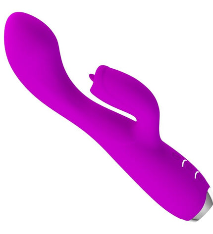 PRETTY LOVE - VIBRATEUR LAPIN RECHARGEABLE GLORIA IMPERMÉABLE VIOLET by PRETTY LOVE C-TYPE