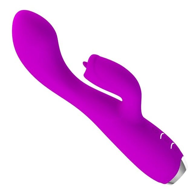 PRETTY LOVE - VIBRATEUR LAPIN RECHARGEABLE GLORIA IMPERMÉABLE VIOLET by PRETTY LOVE C-TYPE