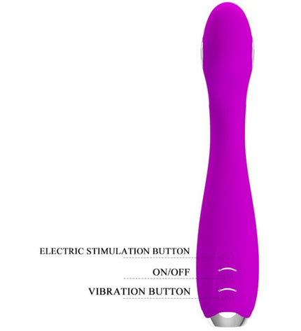 PRETTY LOVE - VIBRATEUR ÉLECTROCHOC RECHARGEABLE HECTOR-IMPERMÉABLE VIOLET by PRETTY LOVE FLIRTATION