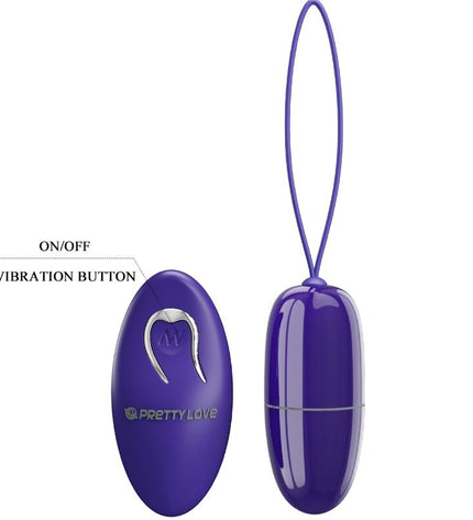 PRETTY LOVE - SELKIE YOUTH MINI OEUF VIBRANT TÉLÉCOMMANDE VIOLET by PRETTY LOVE YOUTH