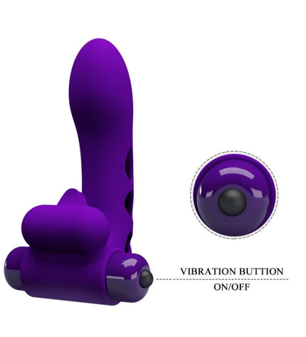 PRETTY LOVE - COUVERCLE DE DOIGT VIBRATEUR ORLANDO VIOLET by PRETTY LOVE PARTY UP