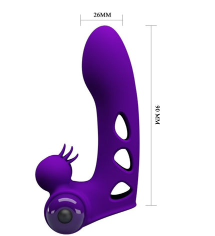 PRETTY LOVE - COUVERCLE DE DOIGT VIBRATEUR ORLANDO VIOLET by PRETTY LOVE PARTY UP