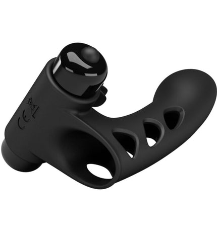 PRETTY LOVE - COUVERCLE DE DOIGT VIBRATEUR ORLANDO NOIR by PRETTY LOVE MALE
