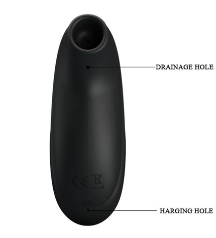 PRETTY LOVE - MASSEUR À ASPIRATION RECHARGEABLE DE LUXE NOIR by PRETTY LOVE C-TYPE