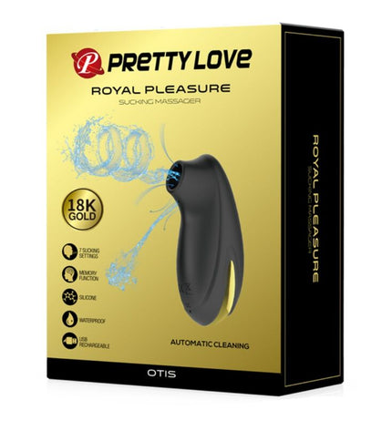 PRETTY LOVE - MASSEUR À ASPIRATION RECHARGEABLE DE LUXE NOIR by PRETTY LOVE C-TYPE