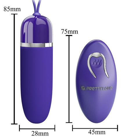 PRETTY LOVE - MINI BALLE VIBRANTE DARLENE YOUTH VIOLET by PRETTY LOVE YOUTH
