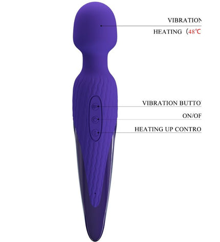 PRETTY LOVE - ANTONY YOUTH WAND VIBRATEUR VIOLETTE EFFET CHALEUR by PRETTY LOVE YOUTH