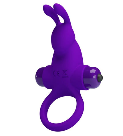 PRETTY LOVE - ANNEAU VIBRATEUR I RABBIT POUR PÉNIS VIOLET by PRETTY LOVE MALE