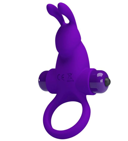 PRETTY LOVE - ANNEAU VIBRATEUR I RABBIT POUR PÉNIS VIOLET by PRETTY LOVE MALE