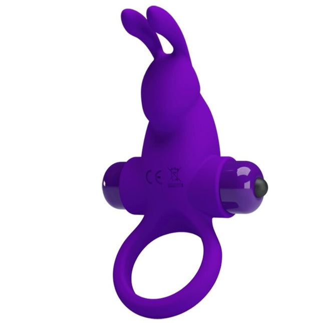 PRETTY LOVE - ANNEAU VIBRATEUR I RABBIT POUR PÉNIS VIOLET by PRETTY LOVE MALE